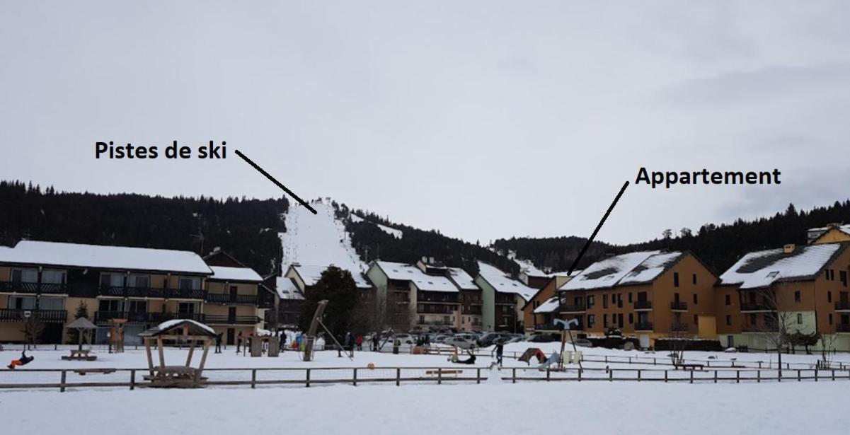 Apt Confortable Au Pied Des Pistes Et De La Foret Bolquere Екстер'єр фото